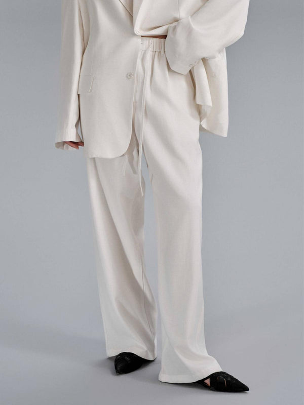 Pantalons en lin Thalia